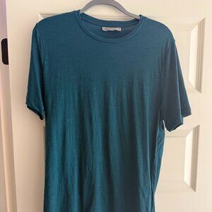 Icebreaker Merino Tech Lite II Short Sleeve T-Shirt, Size Medium - Green Glory